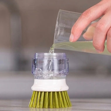 Cleaning Brush with Soap Dispenser