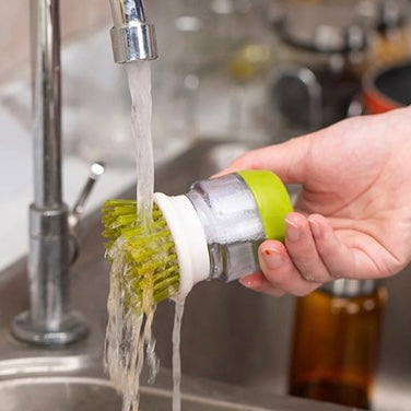 Cleaning Brush with Soap Dispenser