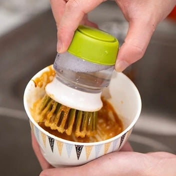 Cleaning Brush with Soap Dispenser