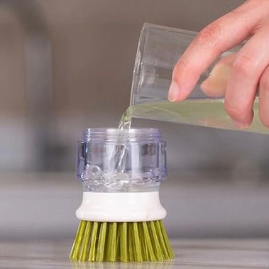 Cleaning Brush with Soap Dispenser - ShopMokito