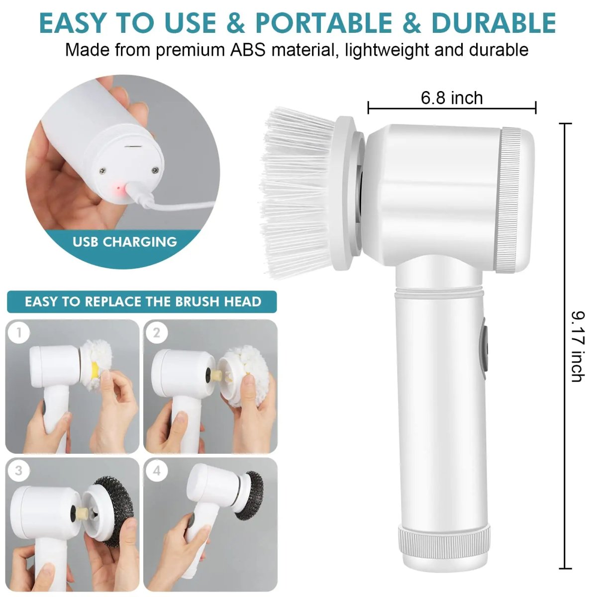 Electric Cleaning Brush - ShopMokito