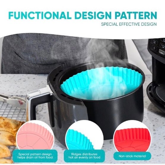 Non - Stick Air Fryer Silicone - ShopMokito