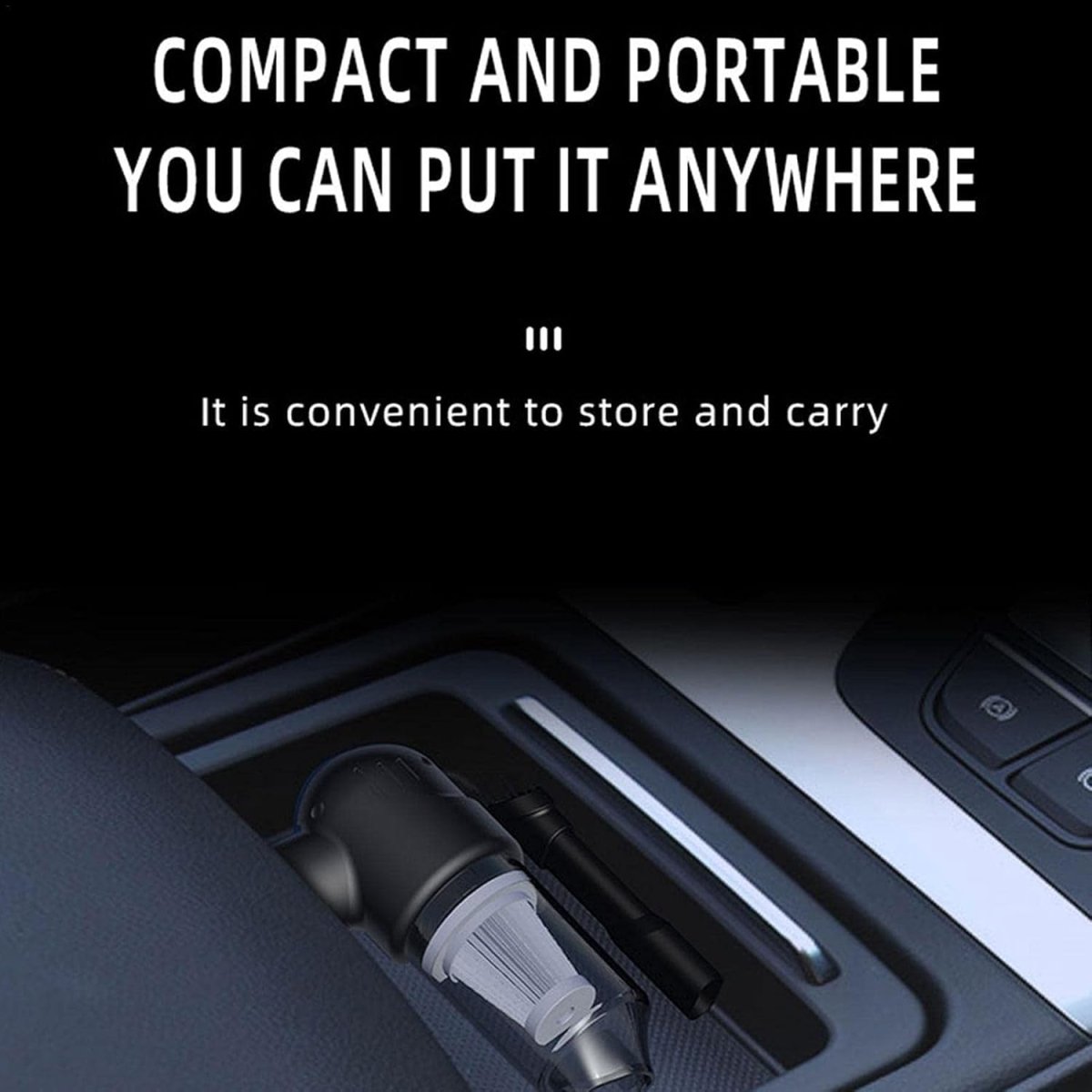 Portable Car Vacuum Cleaner - ShopMokito